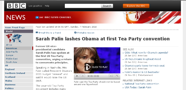 Palin lashes Obama Palin lashes Obama